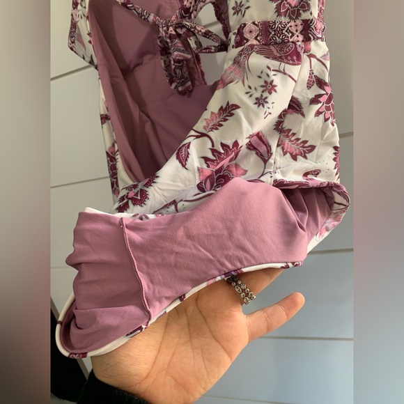 BECCA Tahiti Plunge One Piece Swimsuit M - Picture 11 of 12